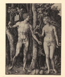 GärtenDerWelt Adam&Eva AlbrechtDürer 1504 ©Graphische Sammlung ETH Zürich