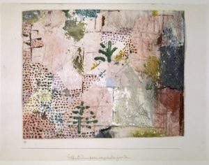 Neu angelegter Garten Paul Klee 1937 ©Privatsammlung Bern_GärtenDerWelt-MuseumRietbergZürich Karin-Linxweiler.ch